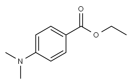4-二甲氨基苯甲酸乙酯, 10287-53-3, 结构式