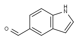 Indole-5-carboxaldehyde Structure