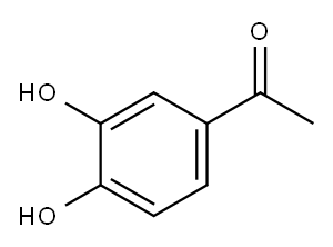 3,4-Dihydroxyacetophenone Structure