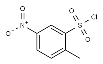 2-Methyl-5-nitrobenzenesulfonyl chloride Structure