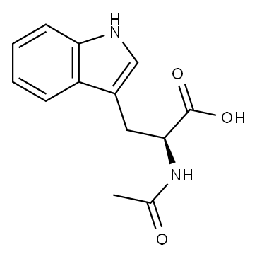 N-Acetyl-L-tryptophan Structure