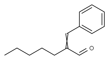 alpha-Amylcinnamaldehyde Structure