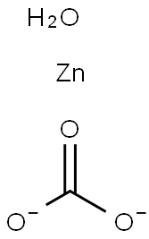Zinc carbonate hydroxide Structure