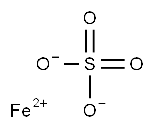 Ferrous sulfate monohydrate Structure