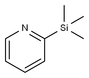 2-(Trimethylsilyl)pyridine Structure