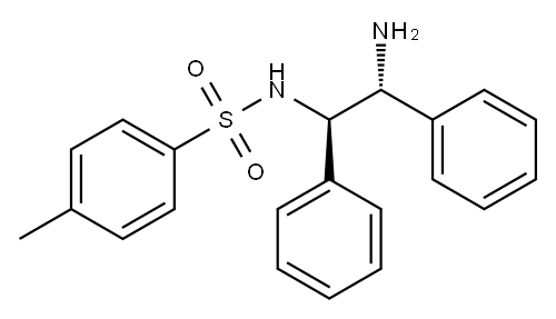 (1R,2R)-(-)-N-p-Tosyl-1,2-diphenylethylenediamine Structure