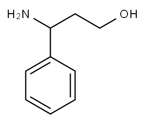 3-AMINO-3-PHENYL-1-PROPANOL Structure