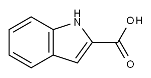 Indole-2-carboxylic acid Struktur