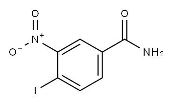 4-iodo-3-nitrobenzamide Structure