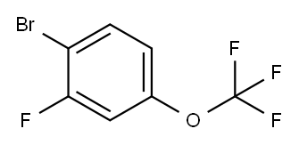1-Bromo-2-fluoro-4-(trifluoromethoxy)benzene Structure