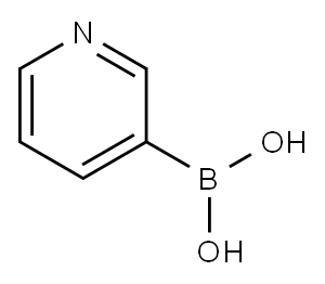 吡啶-3-硼酸, 1692-25-7, 结构式
