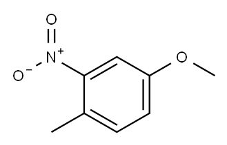 4-Methyl-3-nitroanisole Structure