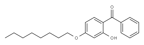 オクタベンゾン 化学構造式