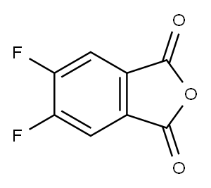 4,5-DIFLUOROPHTHALIC ANHYDRIDE Structure