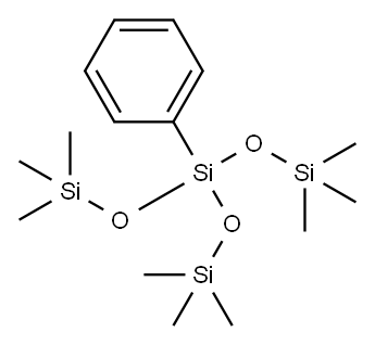 Phenyltris(trimethylsiloxy)silane  Structure