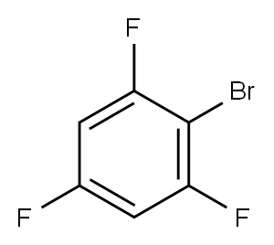 1-Bromo-2,4,6-trifluorobenzene Structure