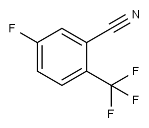 5-FLUORO-2-(TRIFLUOROMETHYL)BENZONITRILE Structure