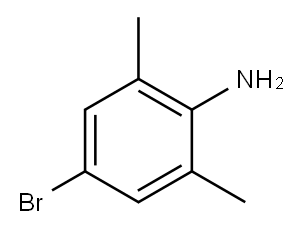 4-溴-2,6-二甲基苯胺, 24596-19-8, 结构式
