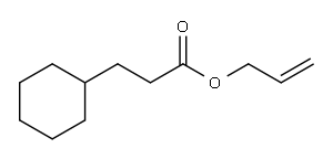 Cyclohexanpropansäure-2-propenylester