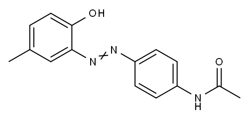 N-[4-[(2-ヒドロキシ-5-メチルフェニル)アゾ]フェニル]アセトアミド