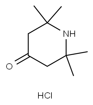 2,2,6,6-Tetramethyl-4-piperidone hydrochloride Structure