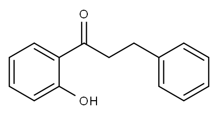 2'-Hydroxy-3-phenylpropiophenone Structure