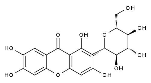 2,3,6,8-テトラヒドロキシ-7-(β-D-グルコピラノシル)-9H-キサンテン-9-オン