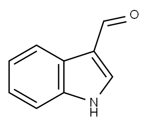Indole-3-carboxaldehyde Structure