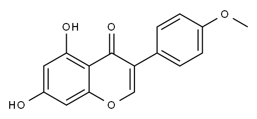 3-(p-メトキシフェニル)-5,7-ジヒドロキシクロモン