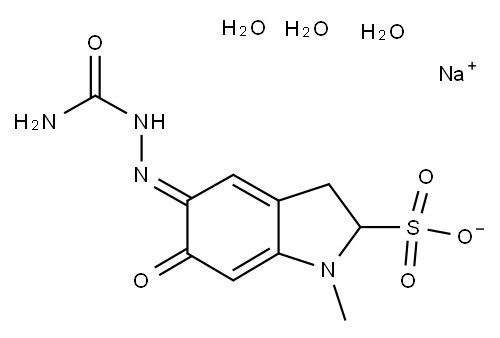 卡络磺钠, 51460-26-5, 结构式