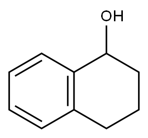 1,2,3,4-Tetrahydro-1-naphthol Structure