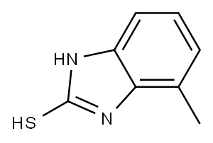 Methyl-2-mercaptobenzimidazole Structure