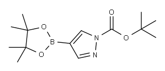 1-Boc-pyrazole-4-boronic acid pinacol ester Structure