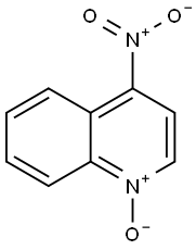 4-NITROQUINOLINE N-OXIDE Structure