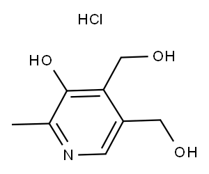 Pyridoxine hydrochloride Structure