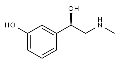 Phenylephrine Structure