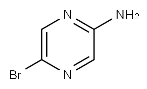 2-Amino-5-bromopyrazine Structure