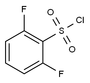 2,6-Difluorobenzenesulfonyl chloride Structure