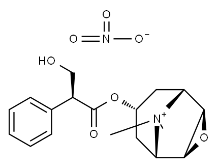 SCOPOLAMINE METHYL NITRATE Structure