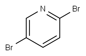 2,5-二溴吡啶, 624-28-2, 结构式