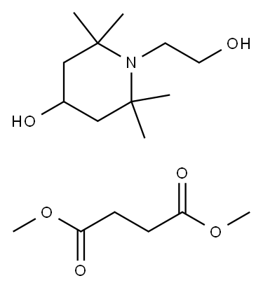 コハク酸ジメチル・1-(2ヒドロキシエチル)-4-ヒドロキシ-2,2,6,6-テトラメチル-4-ピペリジン重縮合物