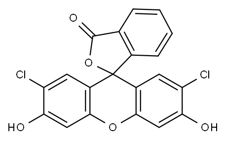 2',7'-Dichlorofluorescein Structure