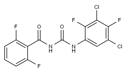 1-(3,5-ジクロロ-2,4-ジフルオロフェニル)-3-(2,6-ジフルオロベンゾイル)尿素