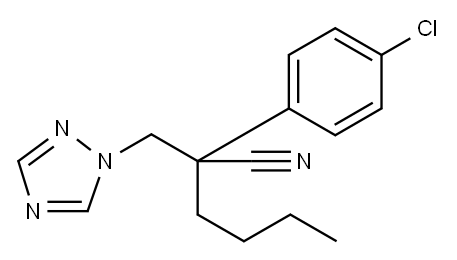 2-(4-クロロフェニル)-2-(1H-1,2,4-トリアゾール-1-イルメチル)ヘキサンニトリル