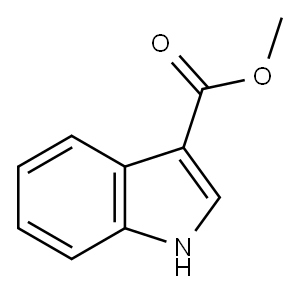 Methyl indole-3-carboxylate Structure
