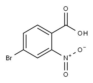 4-Bromo-2-nitrobenzoic acid Structure