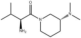 (S)-2-AMino-1-((R)-3-diMethylaMino-piperidin-1-yl)-3-Methyl-butan-1-one Structure