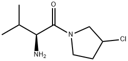 (S)-2-AMino-1-(3-chloro-pyrrolidin-1-yl)-3-Methyl-butan-1-one Structure