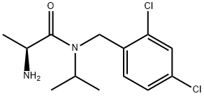 (S)-2-AMino-N-(2,4-dichloro-benzyl)-N-isopropyl-propionaMide Structure