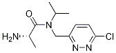 (S)-2-AMino-N-(6-chloro-pyridazin-3-ylMethyl)-N-isopropyl-propionaMide Structure